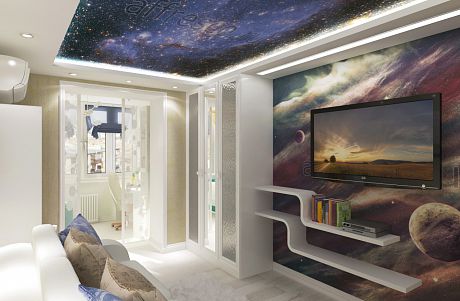 Дизайн-проект интерьера 3-х комнатной квартиры по ул.Ставропольская в Краснодаре